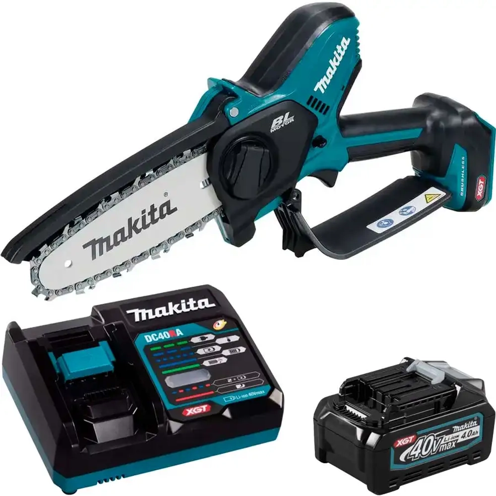 Аккумуляторная цепная пила с энергокомплектом Makita UC029GZ01 191J67-0