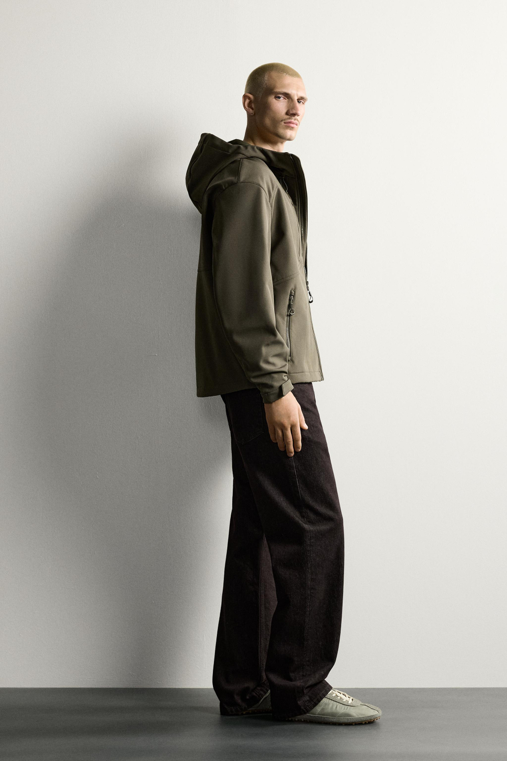 КУРТКА ИЗ ВЫСОКОТЕХНОЛОГИЧНОЙ ТКАНИ С ФЛИСОВОЙ ПОДКЛАДКОЙ — ZARA
