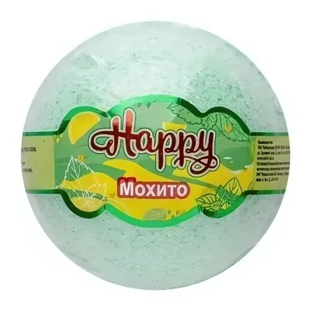 Happy шар бурлящий д/ванн Мохито 120 г.