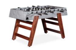 Игровой стол - футбол "Japandi" серо-коричневый