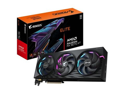 Видеокарта Gigabyte AMD Radeon RX 9070XT [GV-R9070XTAORUS E-16GD]