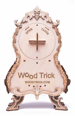 Механическая сборная модель Wood Trick Винтажные часы