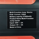 A02 / Автостарт, Пуско-зарядное устройство, бустер, 37000 mAh, A02