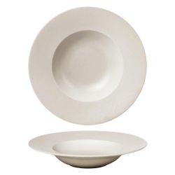 Тарелка глубокая 400 мл d 27 см h5 см для пасты Light Grey Noble [6]