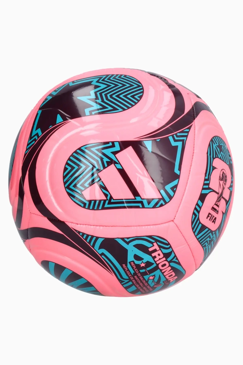 Футбольный мяч adidas Trionda World Cup 2026 Club размер 4 - розовый