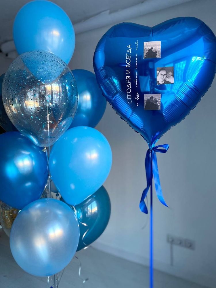 Набор воздушных шаров с фотографиями №2161