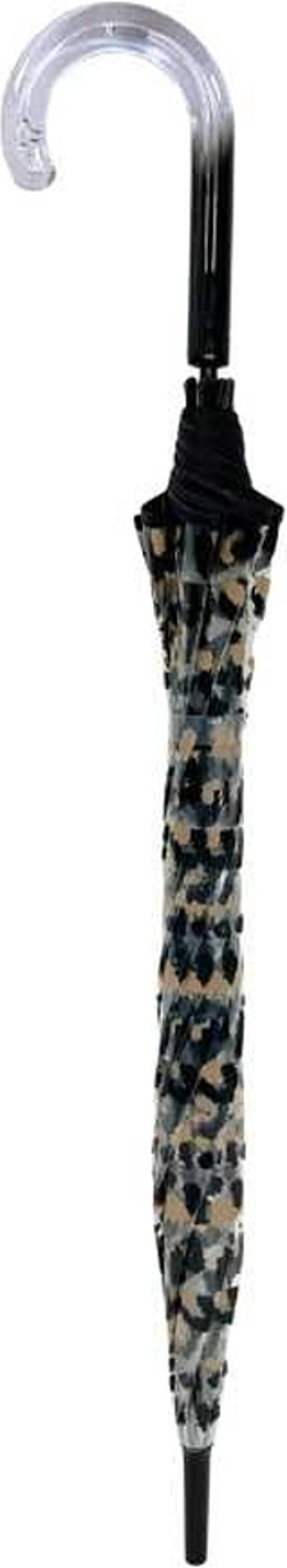 Зонт Smati Leopard, ПВХ, прозрачный