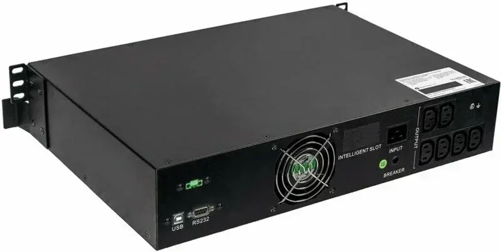Интерактивный ИБП Systeme Electric Smart-Save SMTSE2000RMI2U черный