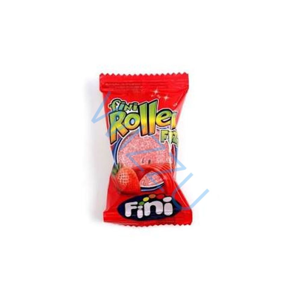 Жевательный мармелад роллер со вкусом клубники Fini Roller Strawberry, 20 г