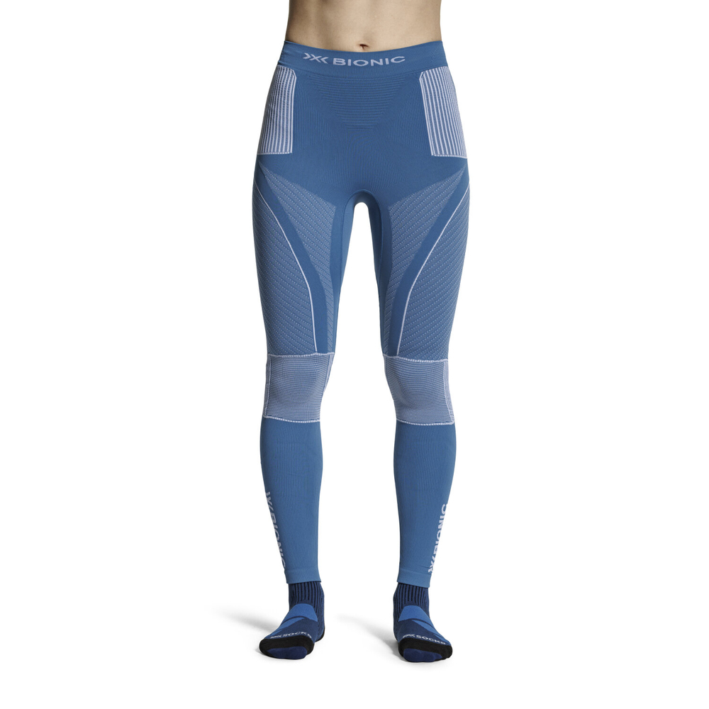 Кальсоны женские X-Bionic Energy Accumulator 4.0 Pants Minerall Blue/Arctic White