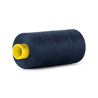 Нитка Gutermann Mara 120 (1000 метров), 1 кат., универсальная | 011 темн.синий