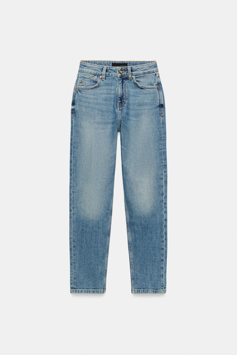 ДЖИНСЫ Z1975 MOM FIT С ВЫСОКОЙ ПОСАДКОЙ — ZARA