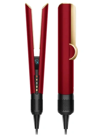 Плойка Dyson HT01 Airstrait Straightener HK, Red Velvet/Gold