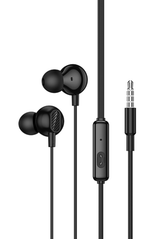 Наушники с микрофоном Hoco M117 1.2м черные