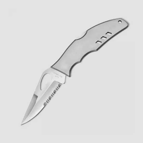 Складной нож Byrd Flight Stainless BY05PS c клинком из стали 8Cr13MoV, рукоять Stainless Steel