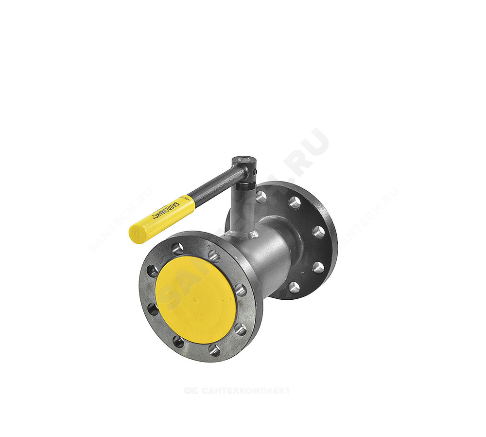 Кран шаровой сталь 09Г2С Ballomax КШТ 60.103 Ду 100 Ру16 фл L=300мм BROEN КШТ 60.103.100.А.16
