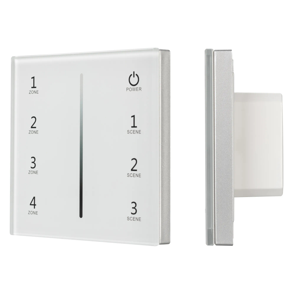 Панель SMART-P34-DIM-IN White (230V, 0-10V, Sens, 2.4G) (Arlight, IP20 Пластик, 5 лет) 027111