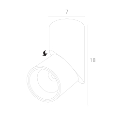 Светильник потолочный Arte Lamp Meisu A7717PL-1WH