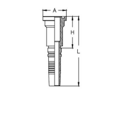 Фитинг DN 25 SFL 1.1/4 50.8 Interlock
