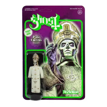 Фигурка Super7 - Ghost ReAction Figure - Papa Emeritus III (Glow in the Dark)