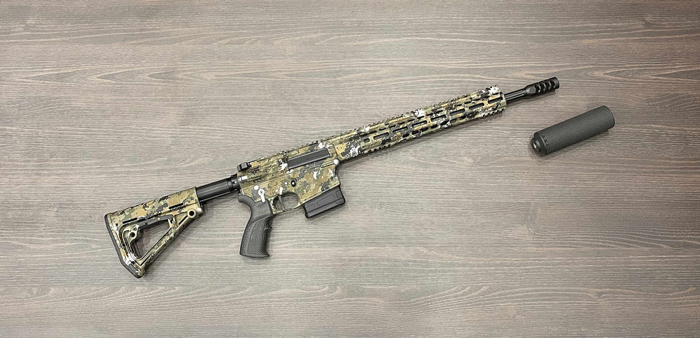 Карабин STM-308 PH cal. 308 WIN, 16,5", SPR, Ceracote Sitka