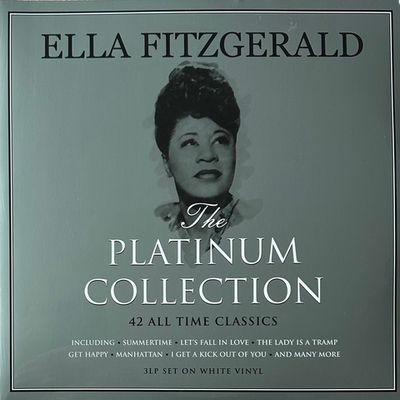Ella Fitzgerald ‎– The Platinum Collection 3LP (Европа 2017г.) White