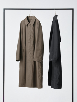 UNIQLO Тренч свободного кроя, черный