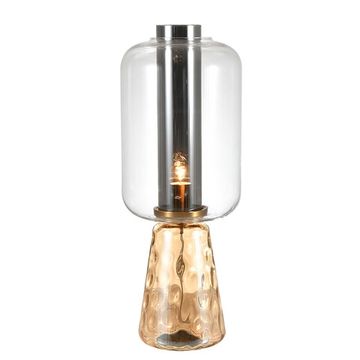 Лампа настольная 1*E27 V000474 11045/1T Amber янтарный Strego Indigo