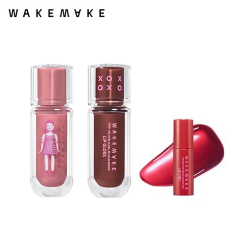 WAKEMAKE [Netflix/Squid Game] Dewy Gel Maxi Gloss Set