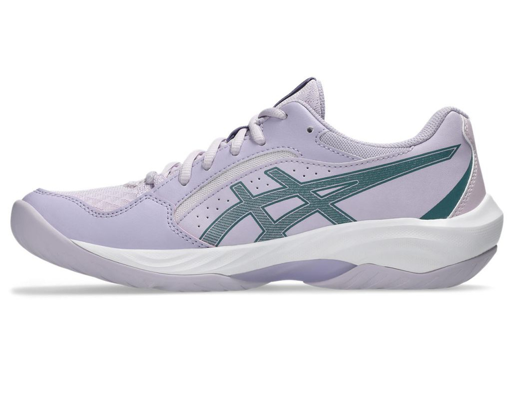 Женские кроссовки для бадминтона/сквоша Asics Gel-Task 5 — murasaki/dahlia