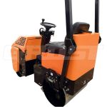 Виброкаток двухвальцовый GROST VR1000 - [950 кг / Honda GX390]