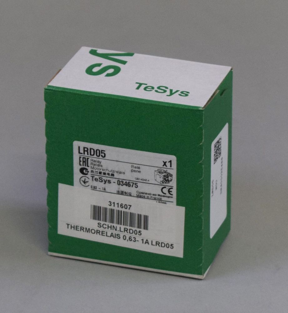 Новый SCHNEIDER ELECTRIC LRD05 Новый SCHNEIDER ELECTRIC LRD05