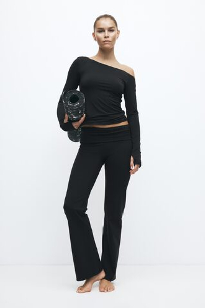 Леггинсы клёш для йоги SoftMove™ - H&M