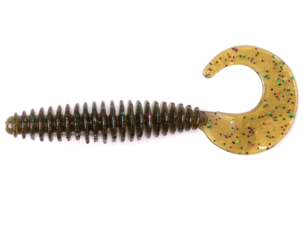 Твистеры съедоб. искусст. LJ Pro Series ULTRAWORM CURLY 4,0in (10.16)/PA03 5шт.