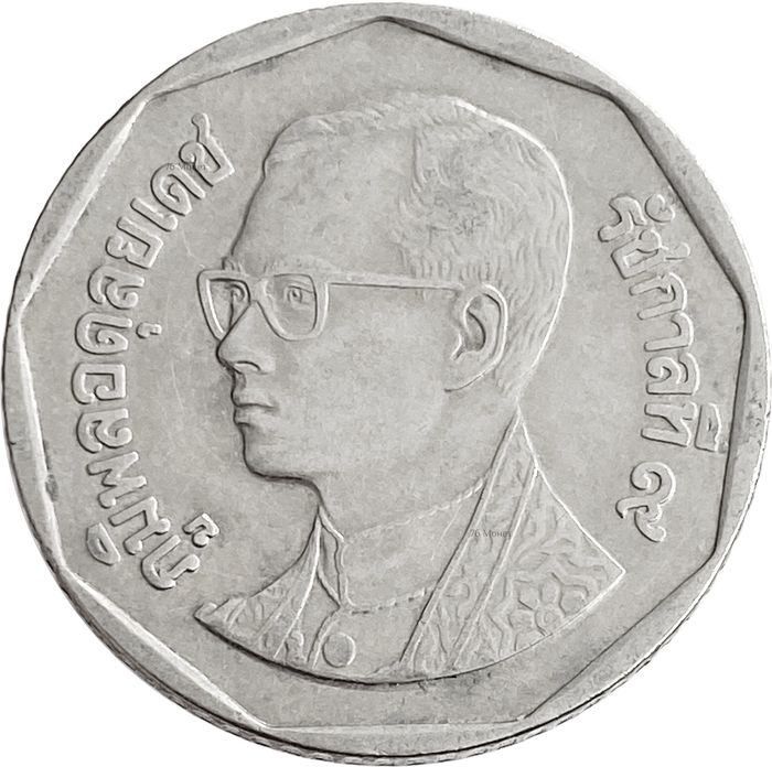 5 бат 1988-2008 Таиланд XF