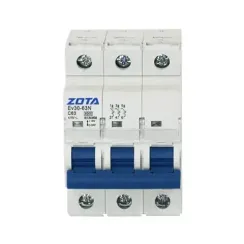 Автомат ZOTA Ev30-125 3П 100А С ОЕМ 38548