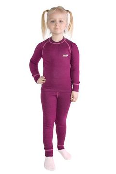Термокомплект Norfin KIDS BASE PINK 02 р.116-122
