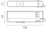 Переходник для трека Lightstar Quattro 594046