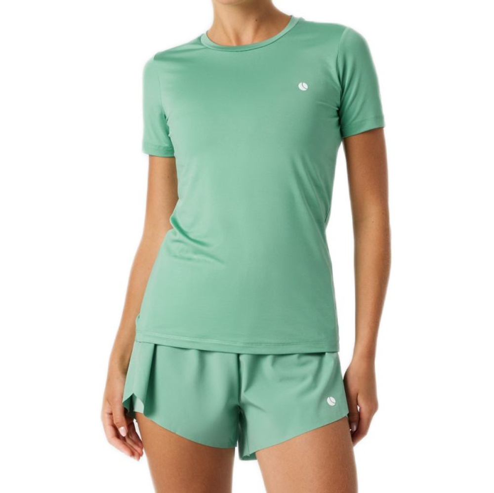 Женские теннисные шорты Bj_rn Borg Ace 2 In 1 - green malachite