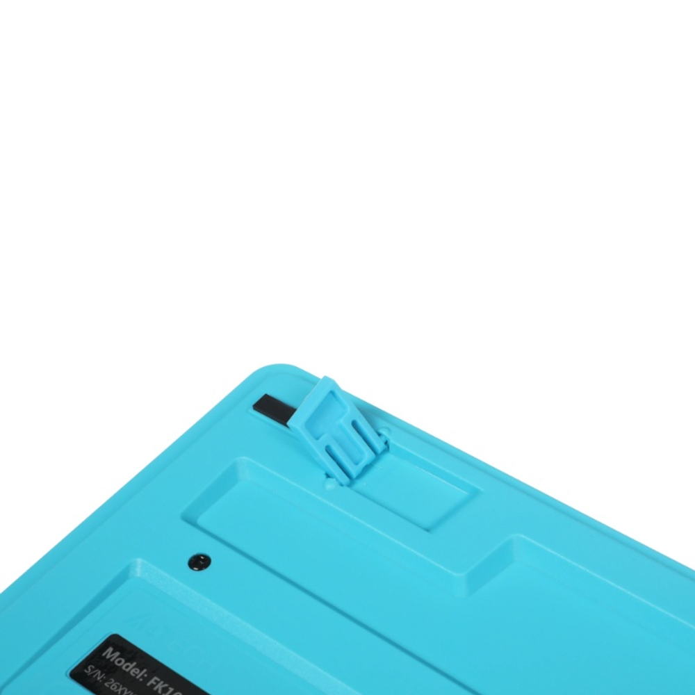 Комплект (клавиатура + мышь) A4Tech Fstyler F1010, черный/синий USB (мембранная)