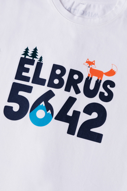 Футболка "Elbrus 5642 с лисёнком"