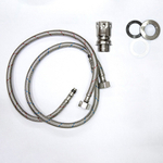 Смеситель для кухни 35к MIXLINE МЛ-ГС14 (ML-GS14) (308) черный высок. излив