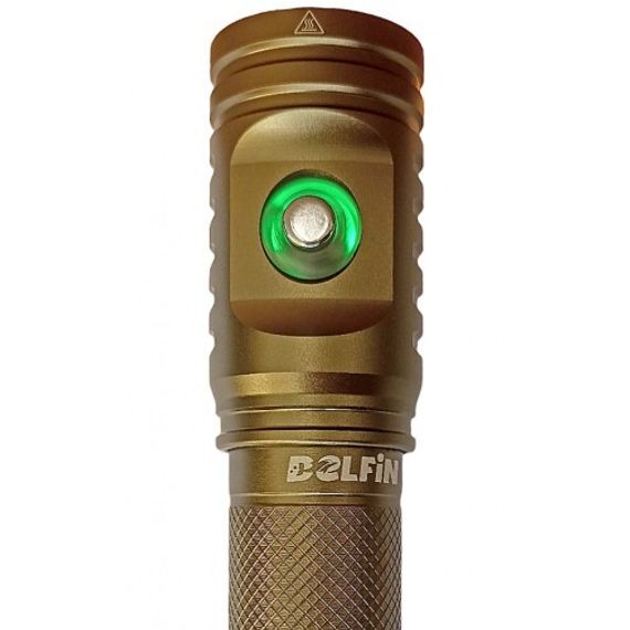 Фонарь DELFiN RD3 1200 lm теплый свет