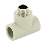 Тройник комбинированный FV-Plast 25x3/4" наружная резьба