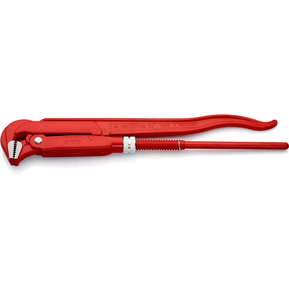 Клещи трубные 90° с красным порошковым покрытием 420 мм Knipex 83 10 015