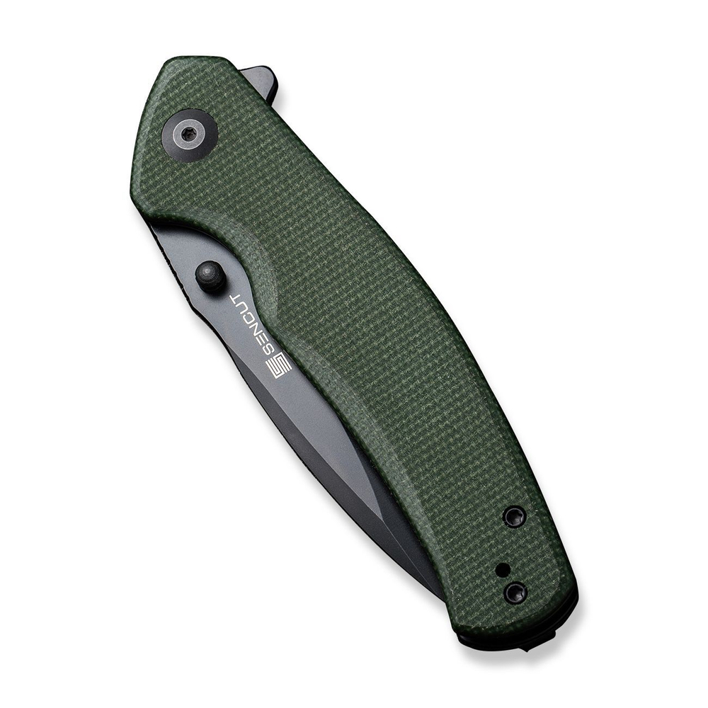 Нож складной SENCUT Slashkin сталь D2, рукоять с атласной отделкой G10 черная