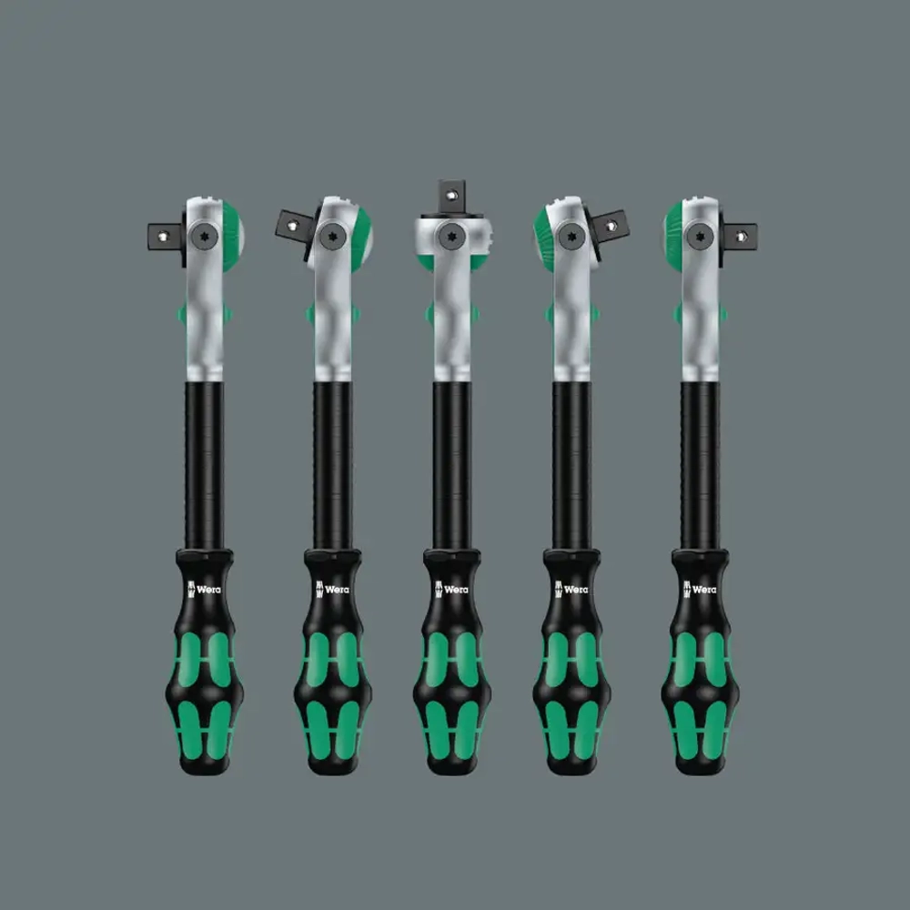 Трещотка Zyklop Speed 8000 B с присоединительным квадратом 3/8″ WERA 05003550001
