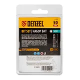 Бита HEX 5х50, сталь S2, шестигранный профиль, 10 шт. Е 6,3 Denzel — фото 3