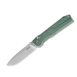 Нож складной SRM 7228B-MG Rubik Large Stonewash (14C28N, Green Micarta)