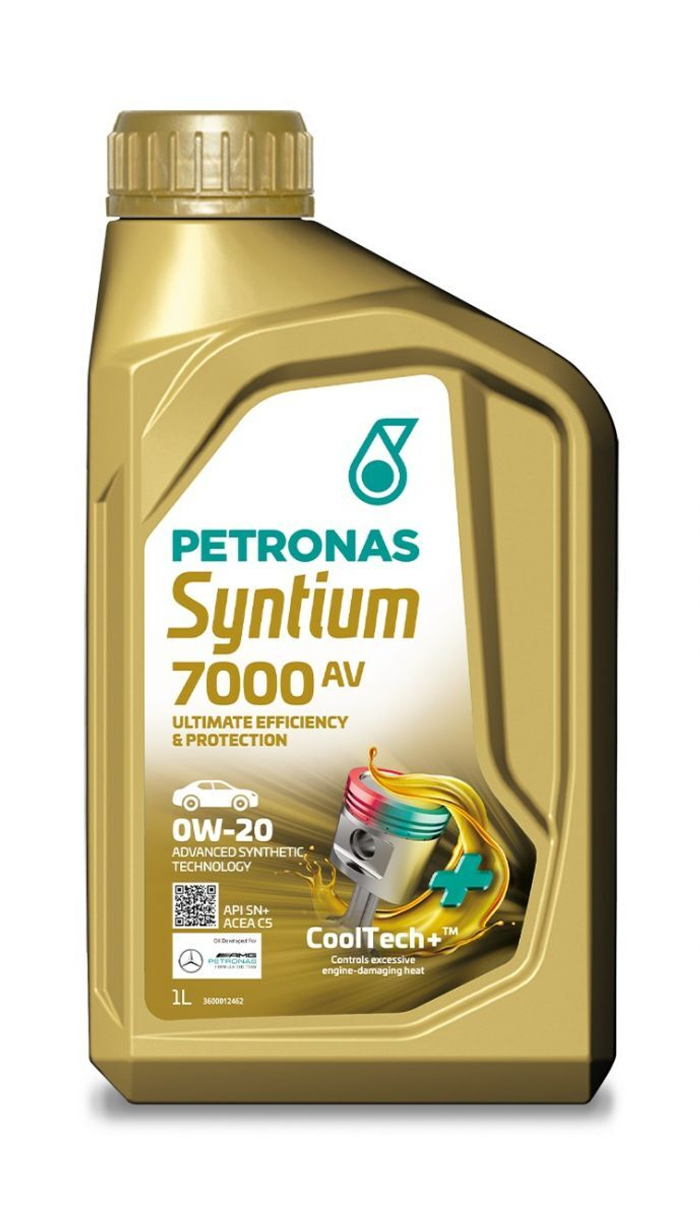 Масло моторное PETRONAS Syntium 7000 AV 0W-20 1л